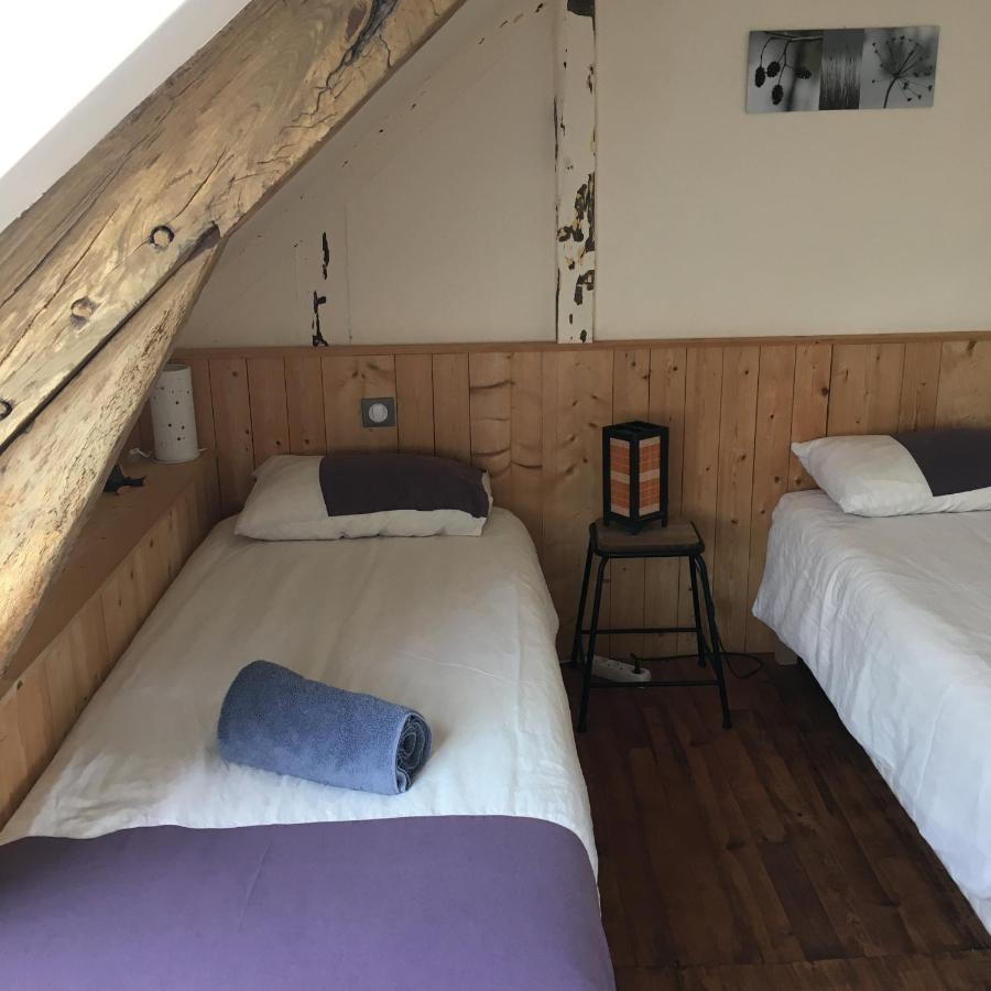 Ecolodge La Belle Verte Saint-Mʼhervé Esterno foto