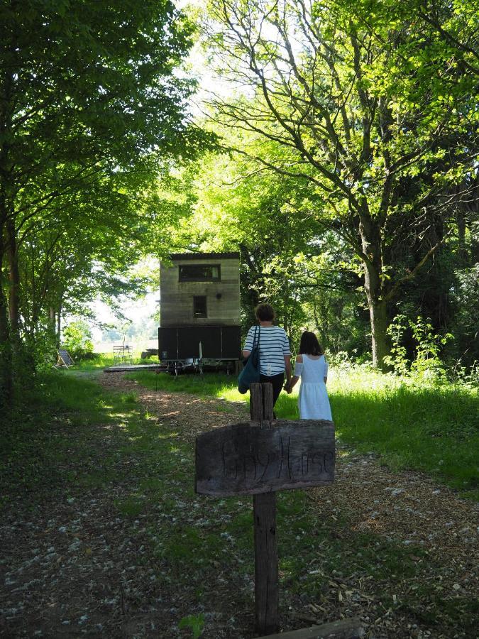 Ecolodge La Belle Verte Saint-Mʼhervé Esterno foto