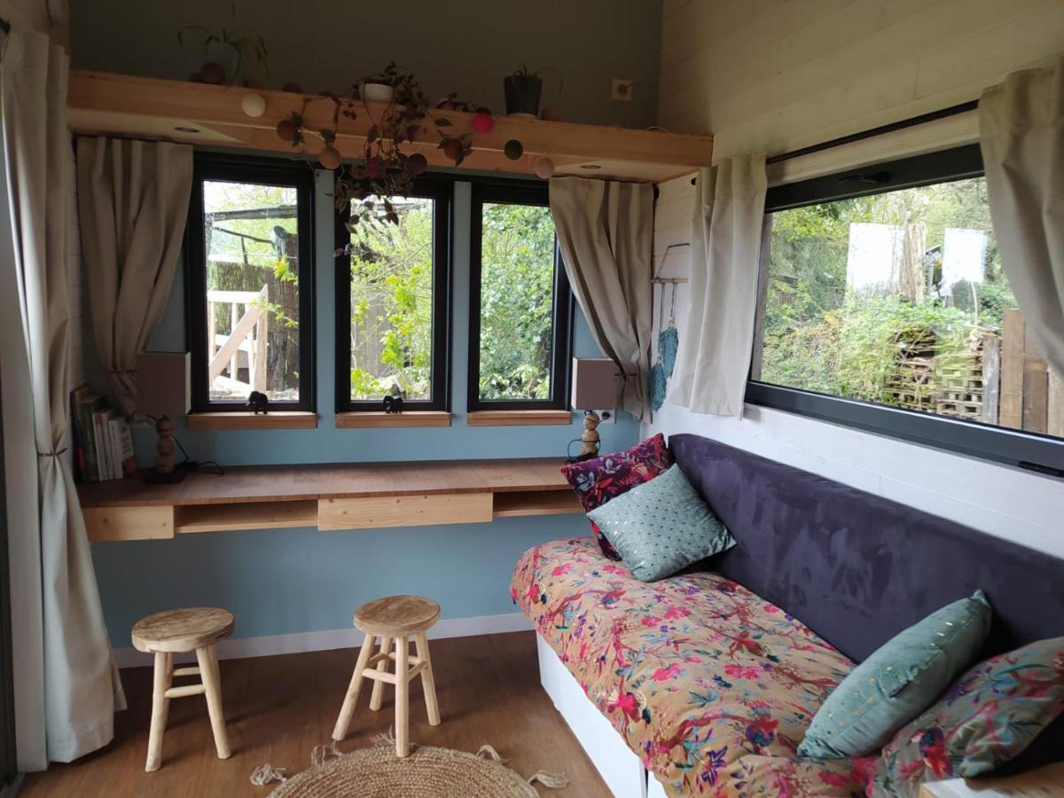 Ecolodge La Belle Verte Saint-Mʼhervé Esterno foto
