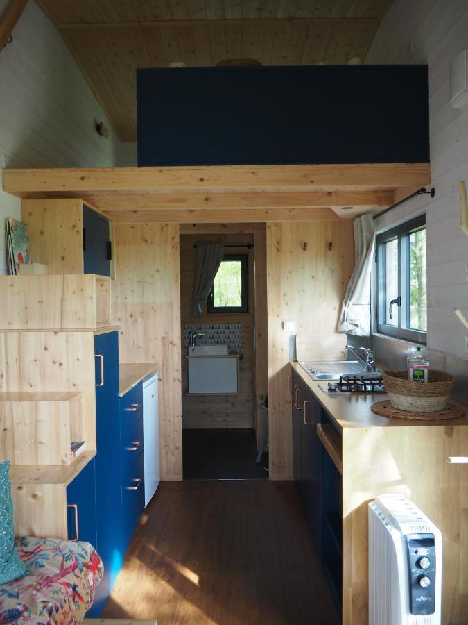 Ecolodge La Belle Verte Saint-Mʼhervé Esterno foto