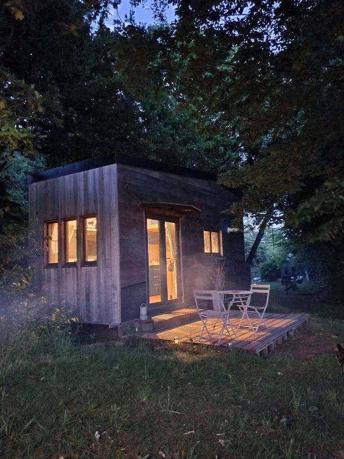 Ecolodge La Belle Verte Saint-Mʼhervé Esterno foto