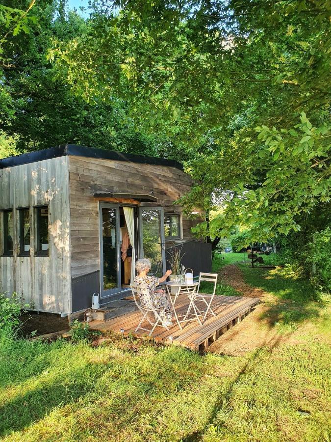 Ecolodge La Belle Verte Saint-Mʼhervé Esterno foto
