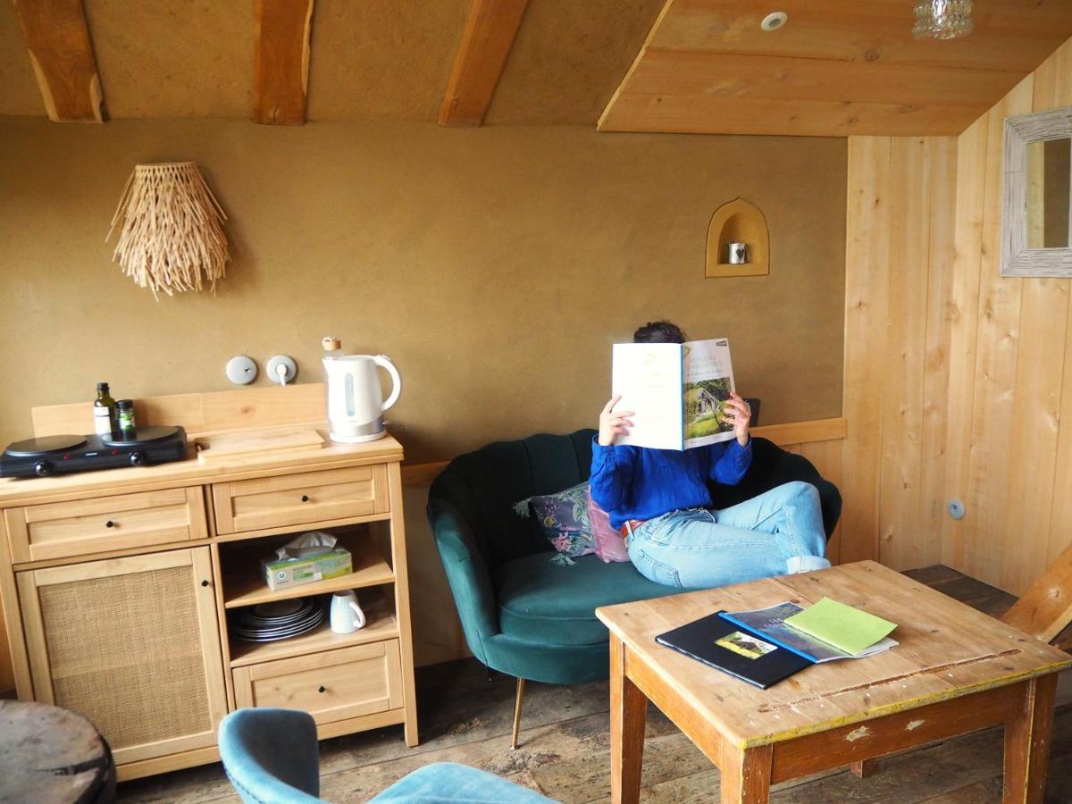 Ecolodge La Belle Verte Saint-Mʼhervé Esterno foto