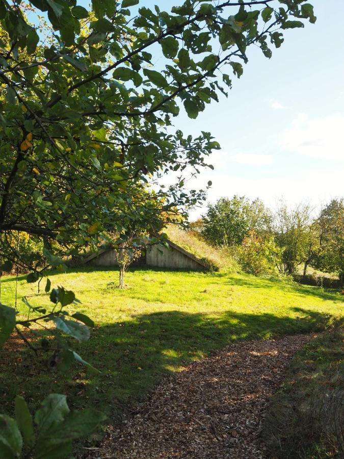 Ecolodge La Belle Verte Saint-Mʼhervé Esterno foto