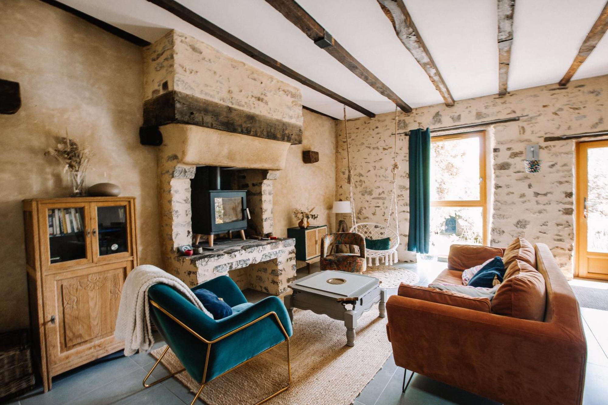 Ecolodge La Belle Verte Saint-Mʼhervé Esterno foto